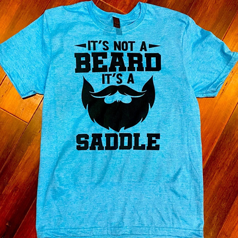 It’s not a beard it’s a saddle